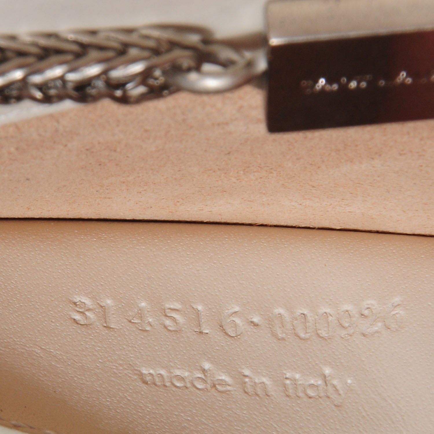 Saint Laurent Leather Mini Betty Ivory 10 of 10