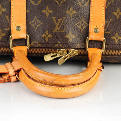 Louis Vuitton Monogram Keepall Bandouliere 55 11 of 15