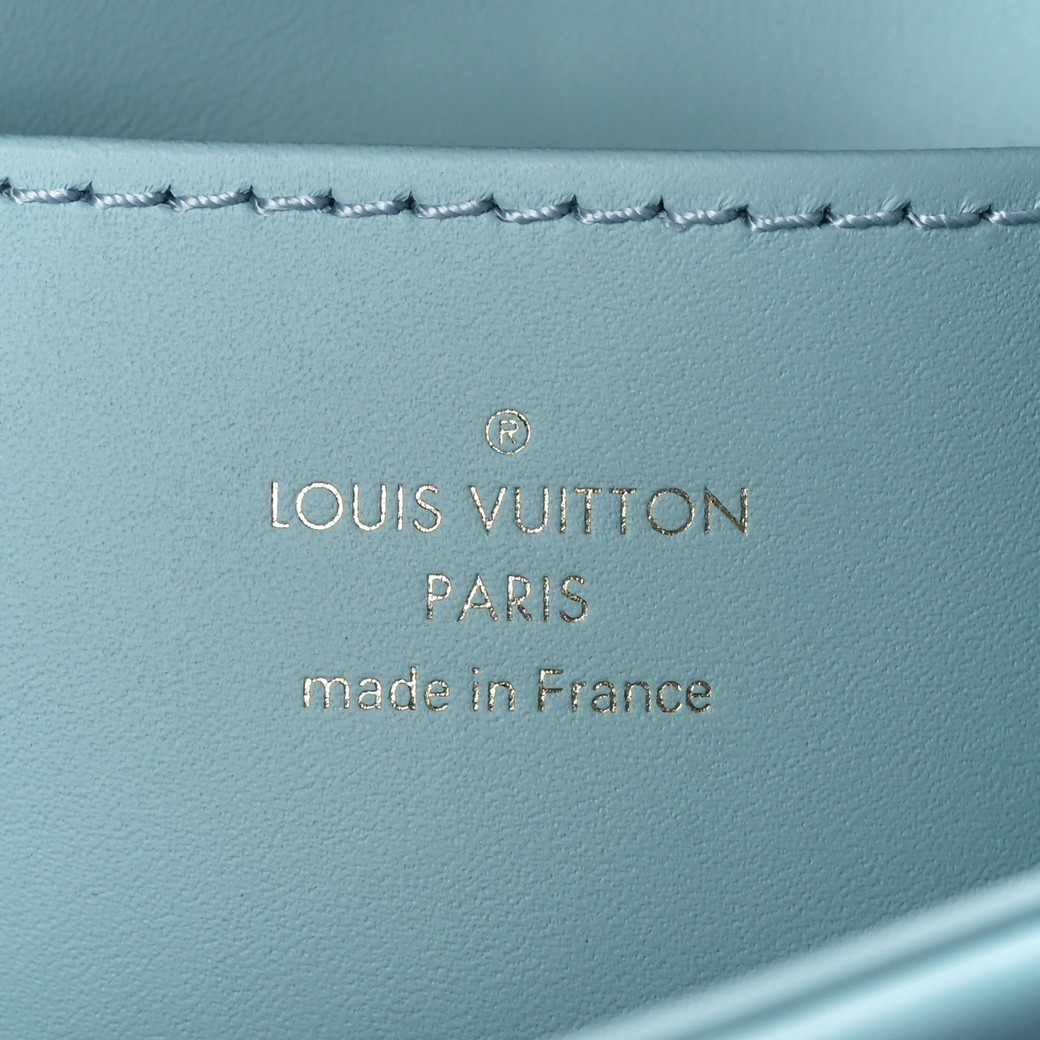 Louis Vuitton Lambskin Malletage Top Handle GO-14 MM Lagoon 8 of 11