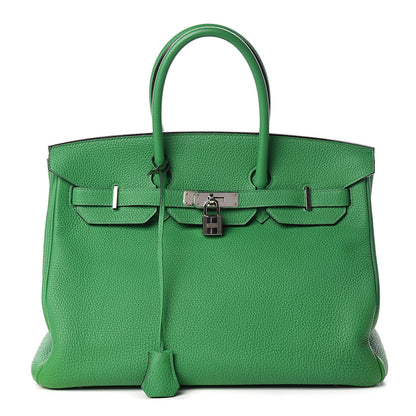 Hermes Togo Birkin 35 Bambou 1 of 28