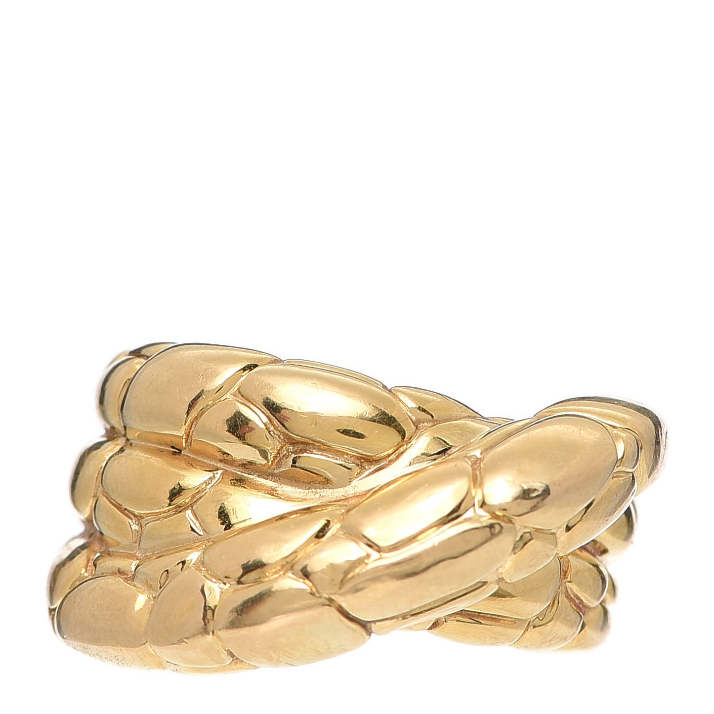 18K Yellow Gold Kali Twist Ring 54 7