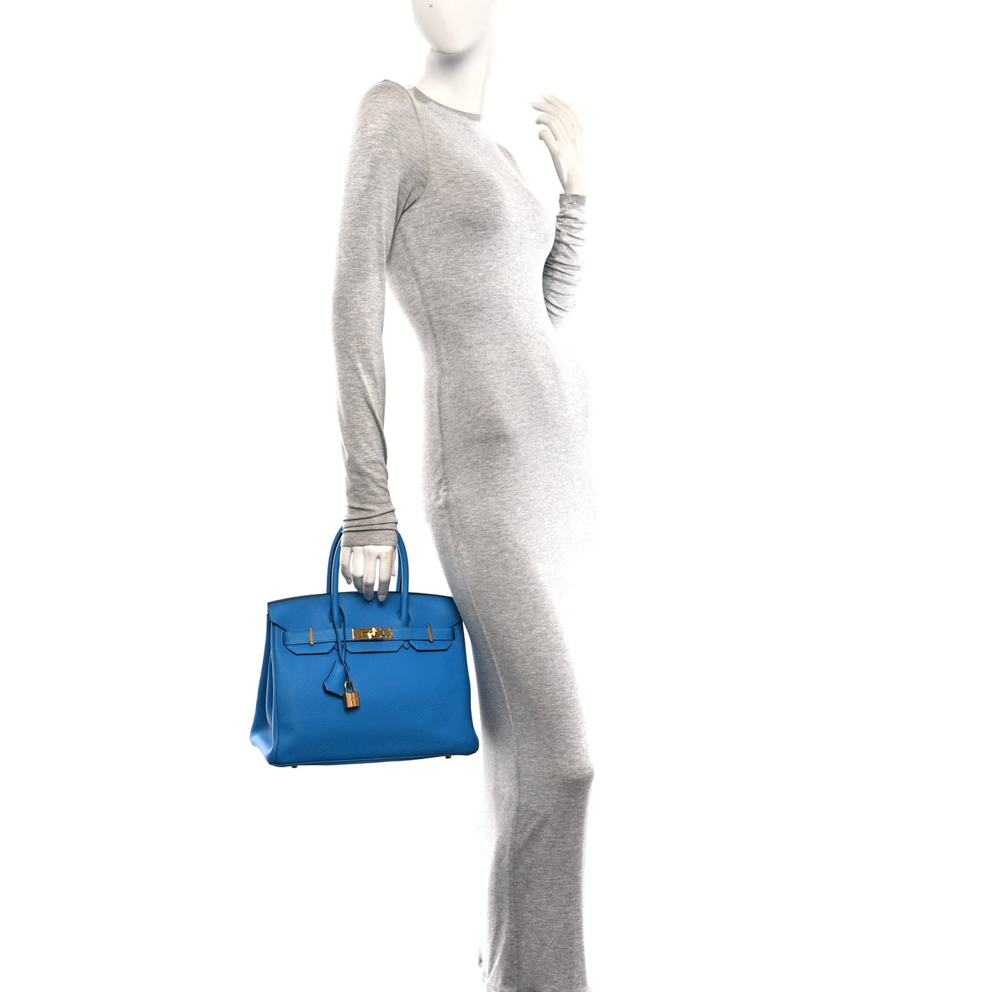 Togo Birkin 30 Bleu Zanzibar