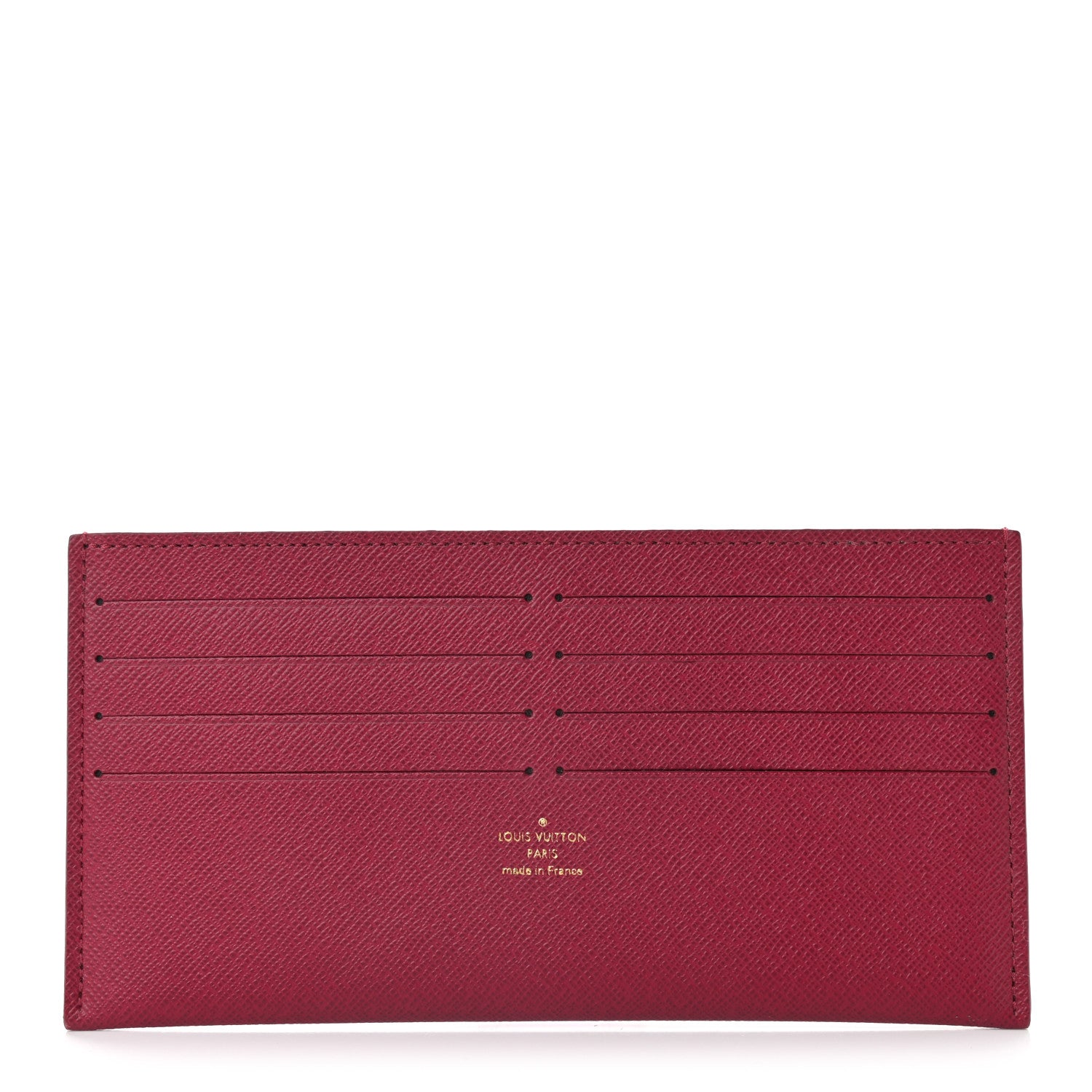 Louis Vuitton Calfskin Felicie Card Holder Insert Fuchsia 1 of 5
