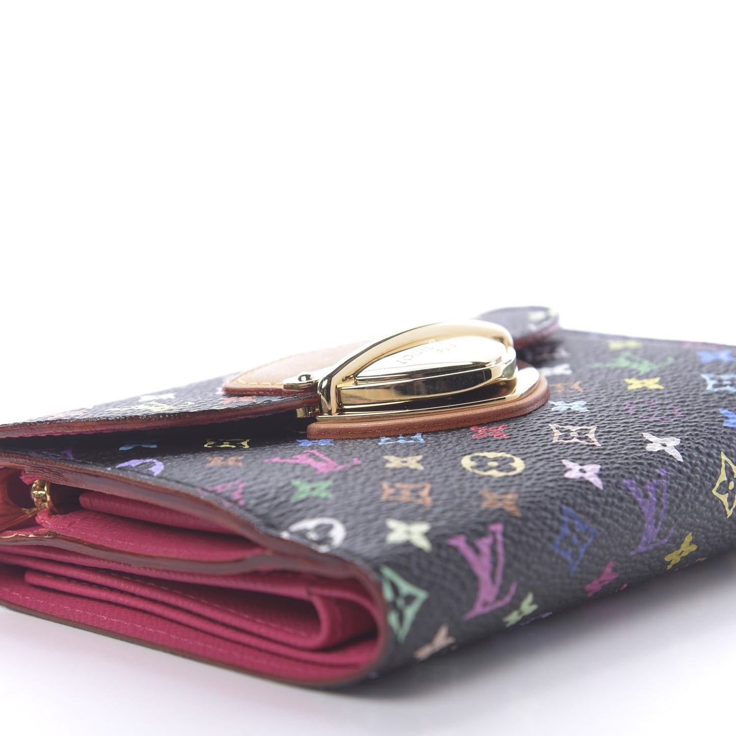 Monogram Multicolor Joey Wallet Black Grenade