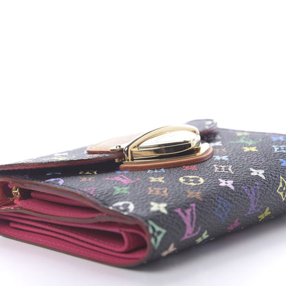 Louis Vuitton Monogram Multicolor Joey Wallet Black Grenade 8 of 10
