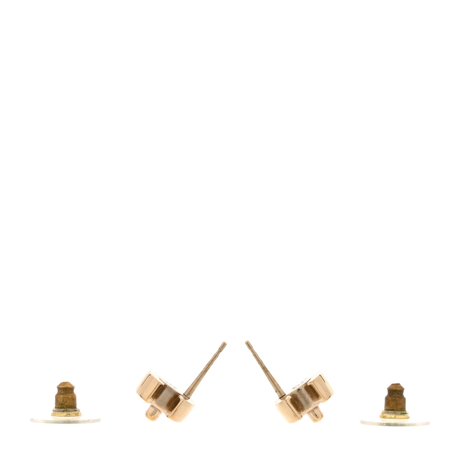 Chanel Metal CC Turnlock Earrings Gold 3 of 5