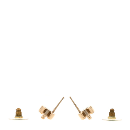 Chanel Metal CC Turnlock Earrings Gold 3 of 5