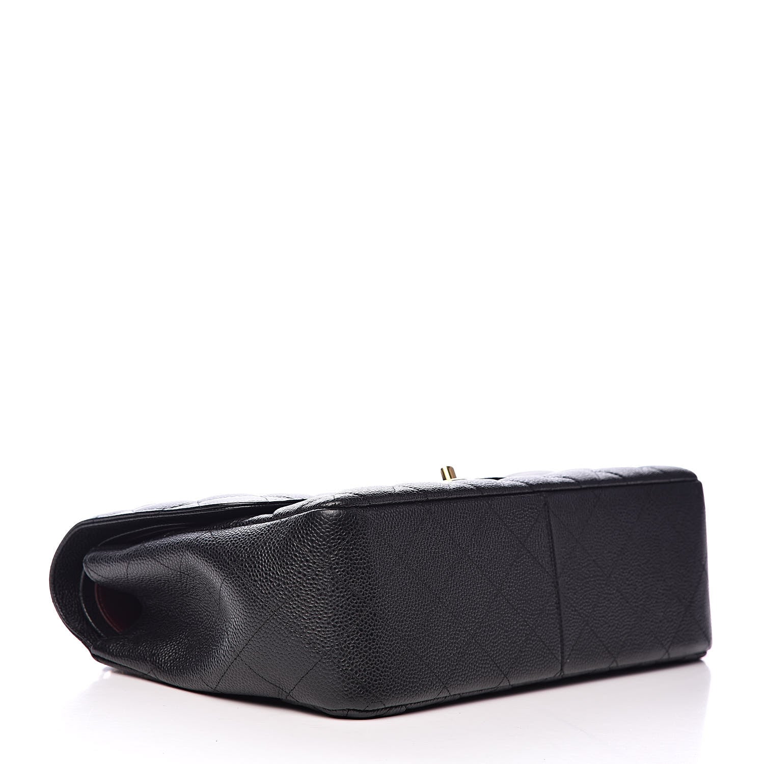Chanel Caviar Quilted Jumbo Double Flap Black 5 of 12