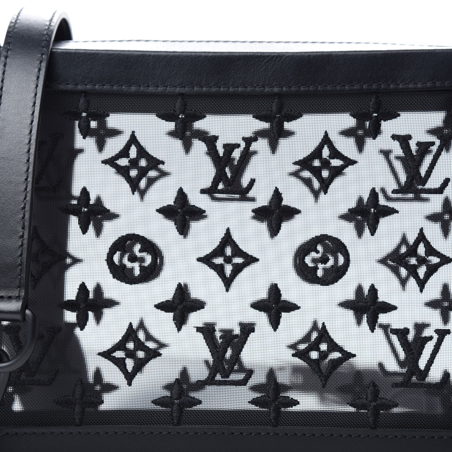 Louis Vuitton Monogram See Through Soft Trunk Black 9 of 10