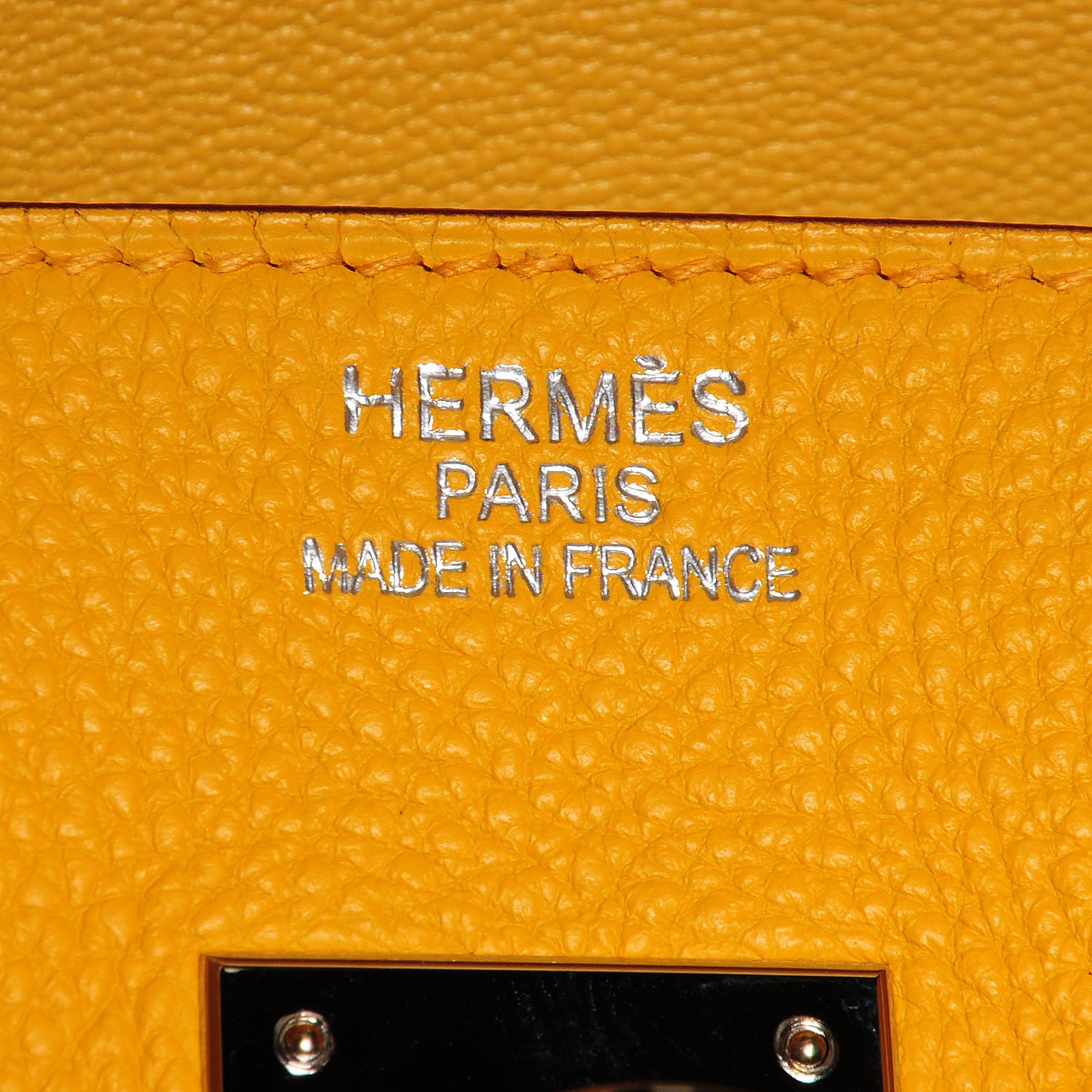 Hermes Togo Birkin 35 Jaune 8 of 10