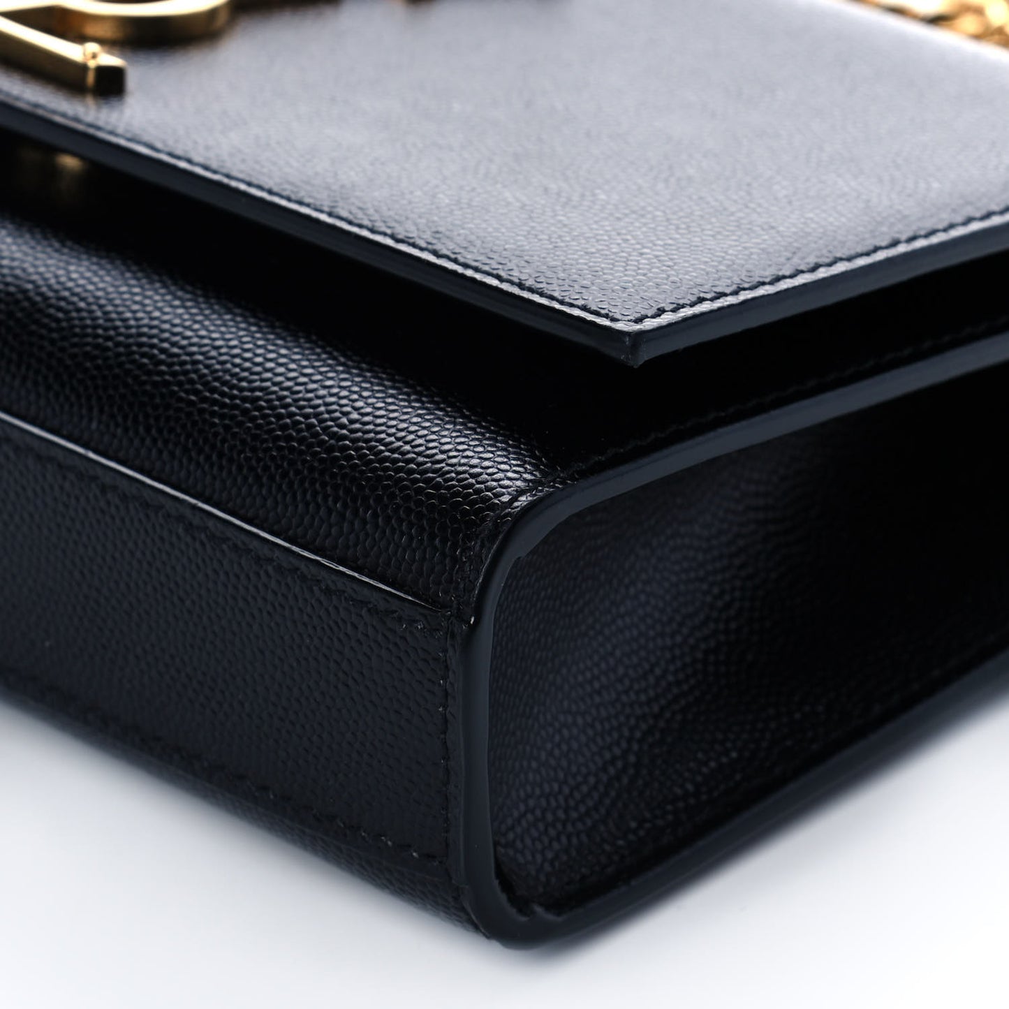 Grain De Poudre Small Monogram Kate Satchel Black