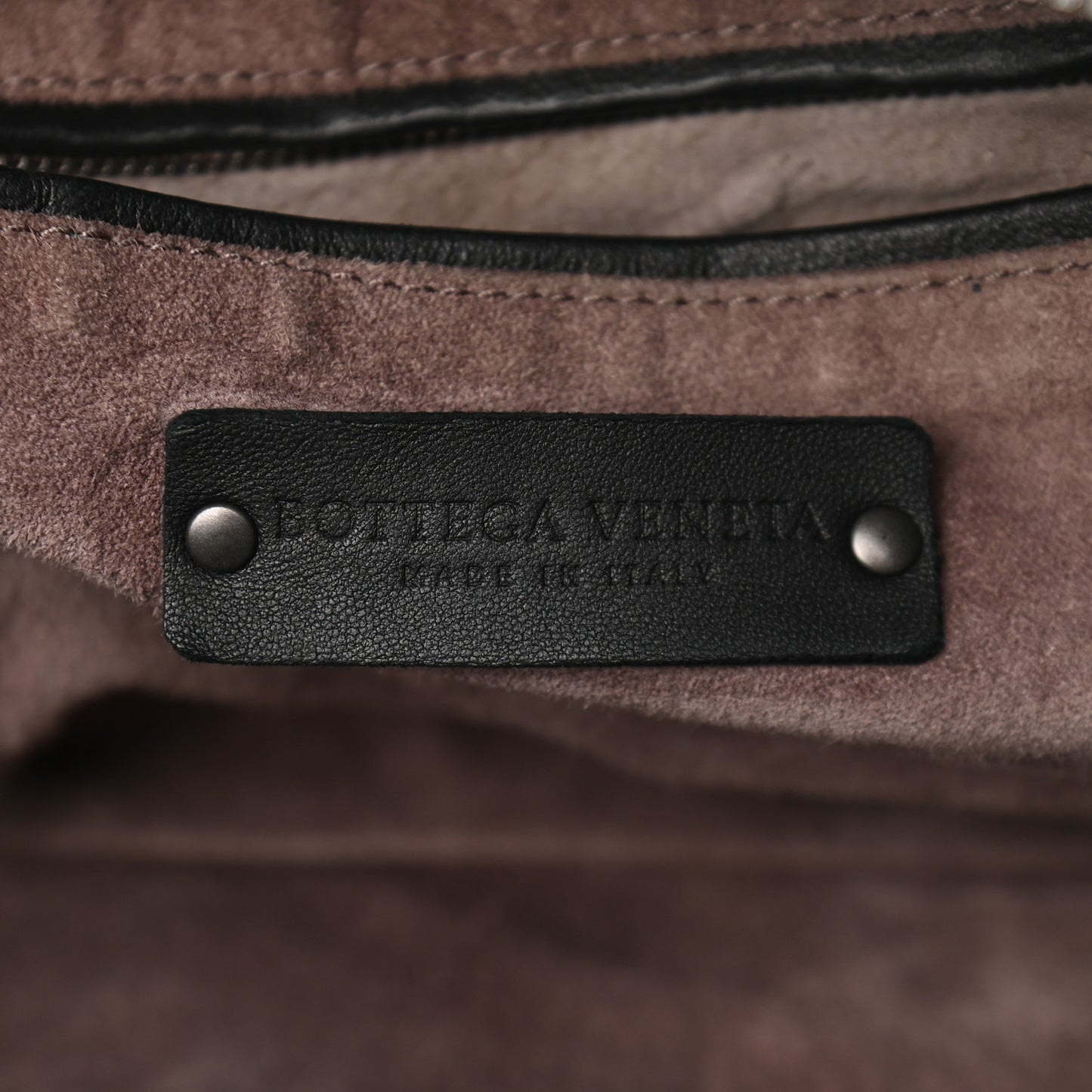 Nappa Intrecciato Boston Black