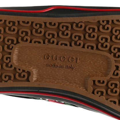 Gucci Econyl Nylon Web Monogram Off The Grid Mens 1977 Tennis High Top Sneakers 11.5 Black 6 of 10