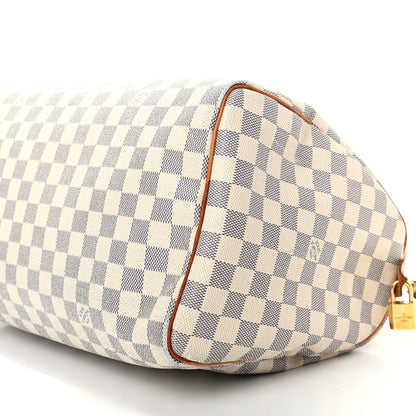 Louis Vuitton Damier Azur Speedy 35 7 of 9