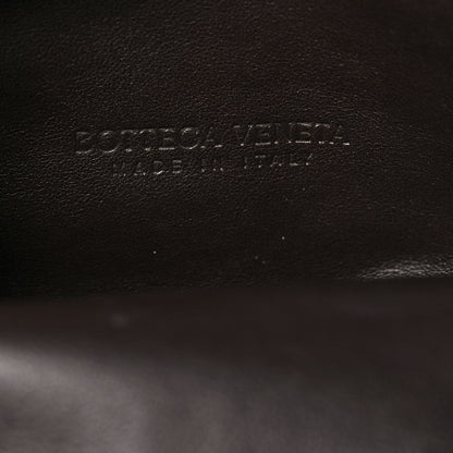 Bottega Veneta Lambskin BV Trine Clutch Fondente 6 of 9