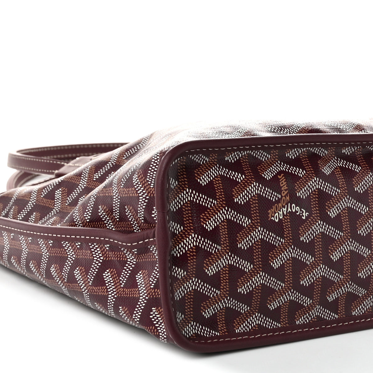Goyard Goyardine Reversible Mini Anjou Burgundy 7 of 17