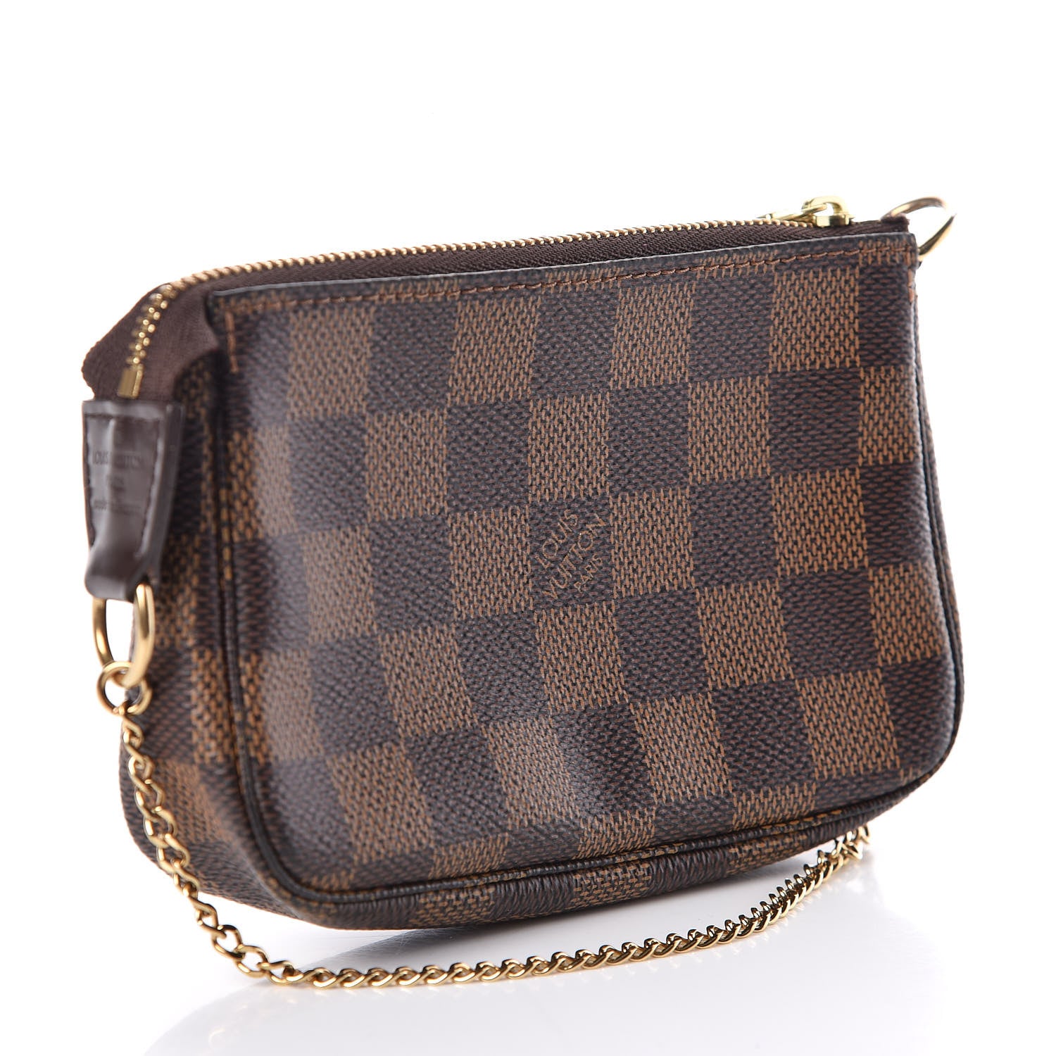 Louis Vuitton Damier Ebene Mini Pochette Accessories 3 of 7