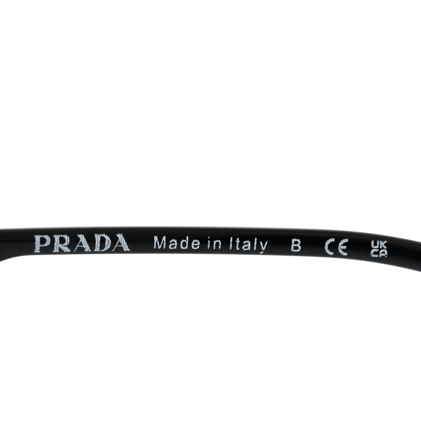 Acetate Sunglasses SPR 14Y Black Slate Gray