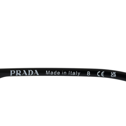Prada Acetate Sunglasses SPR 14Y Black Slate Gray 5 of 9