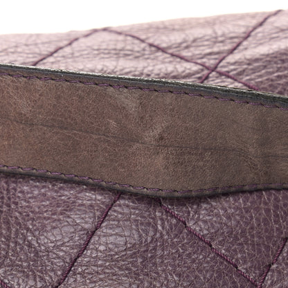 Chanel Glazed Calfskin Stitched On The Road Flap Purple 9 of 10