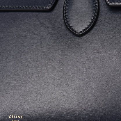 Celine Smooth Calfskin Small Tie Knot Tote Midnight 13 of 13