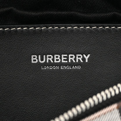 Burberry E-canvas Check Bum Bag Dark Birch Brown 7 of 12
