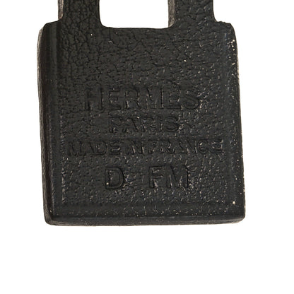 Hermes Palladium Swift O'Kelly Earrings Black 4 of 7