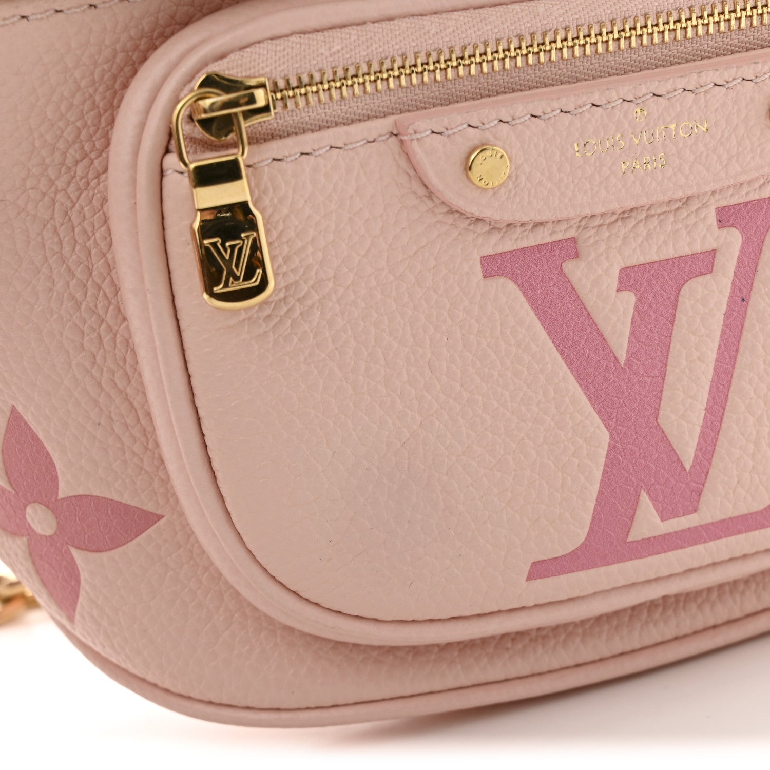 Louis Vuitton Empreinte Monogram Giant Mini Bumbag Gradient Pink 10 of 13