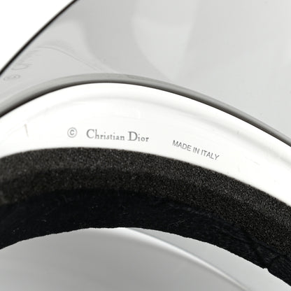 Christian Dior Mirrored DiorClub1 Sun Visor Grey 9 of 9
