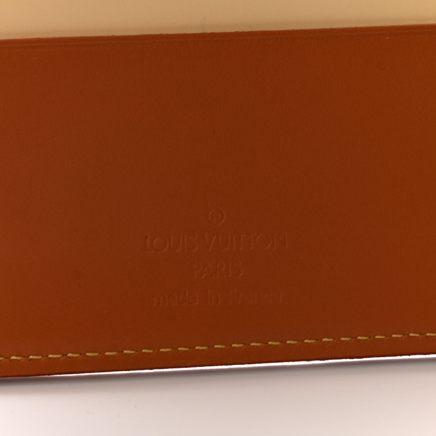 Louis Vuitton Nomade Large Porte-Billets 10 Card Wallet Caramel 6 of 8