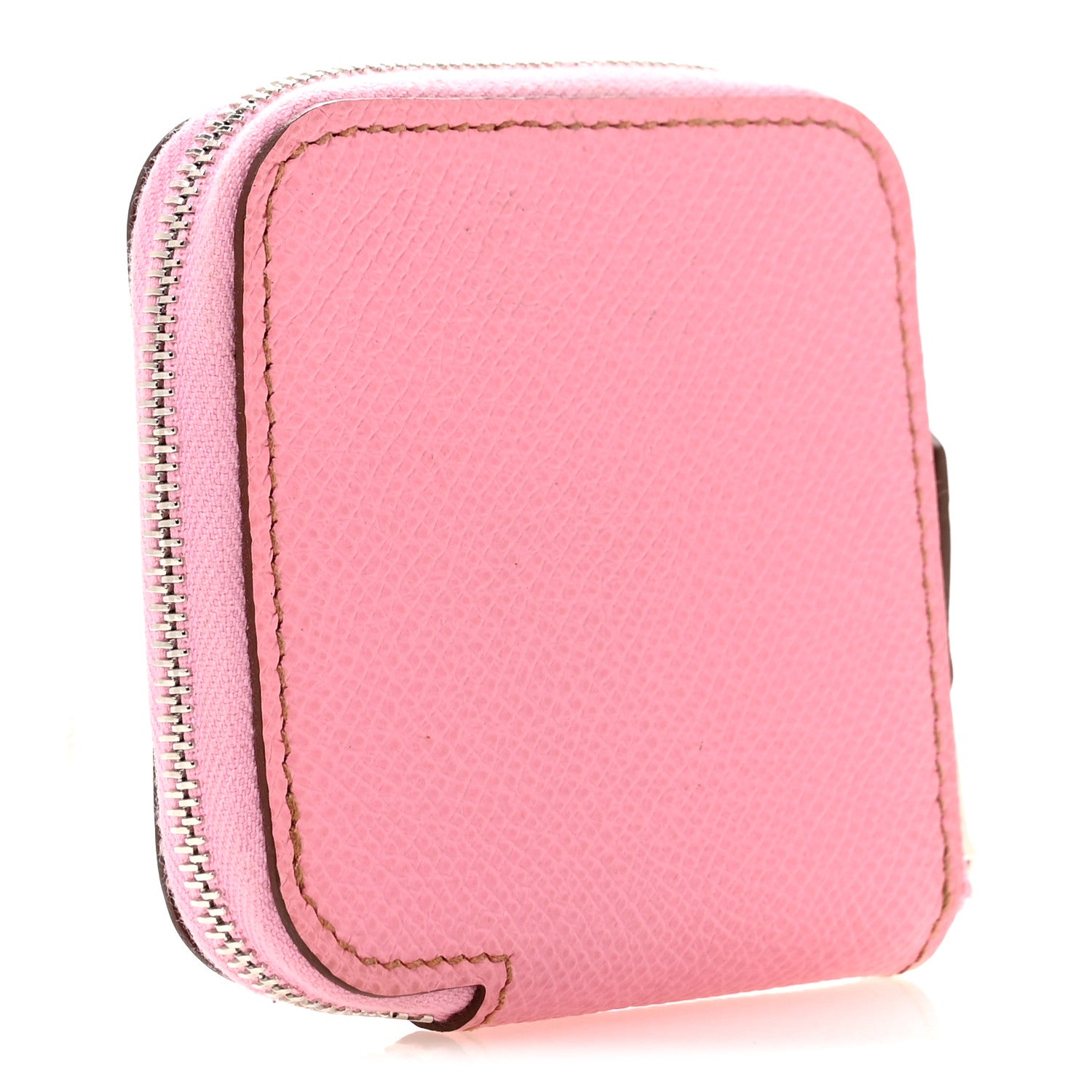 Hermes Epsom Silk'in Coin Purse  5P Pink 3 of 11