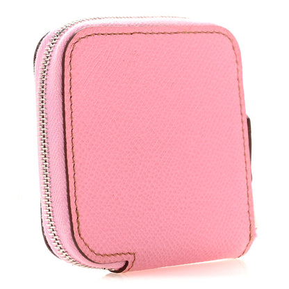 Hermes Epsom Silk'in Coin Purse  5P Pink 3 of 11