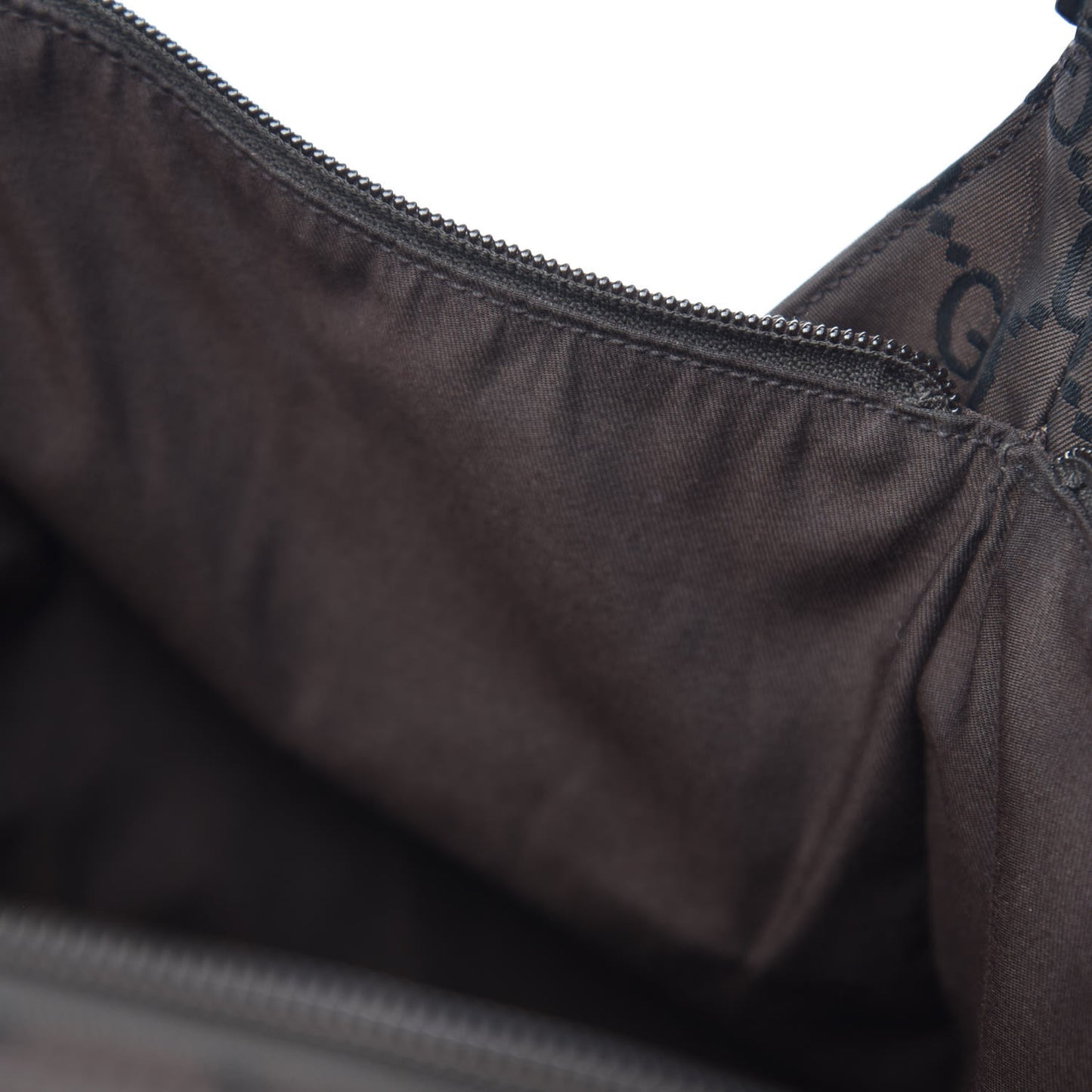 Nylon Monogram Extra Large Satchel Dark Brown