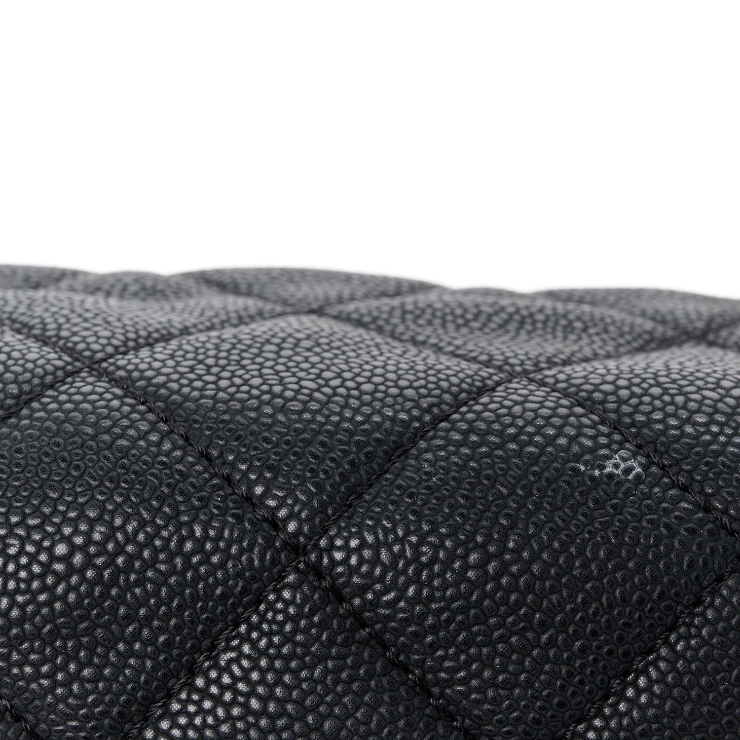 Chanel Caviar Quilted CC Bowler Black 11 of 11