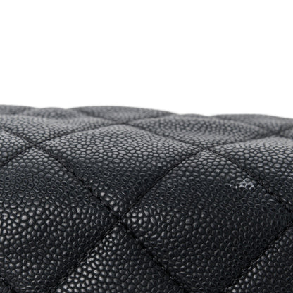 Chanel Caviar Quilted CC Bowler Black 11 of 11