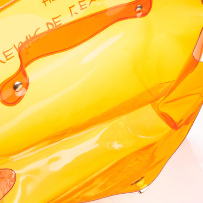 Hermes Vinyl Souvenir De L'Exposition Kelly Orange 5 of 5