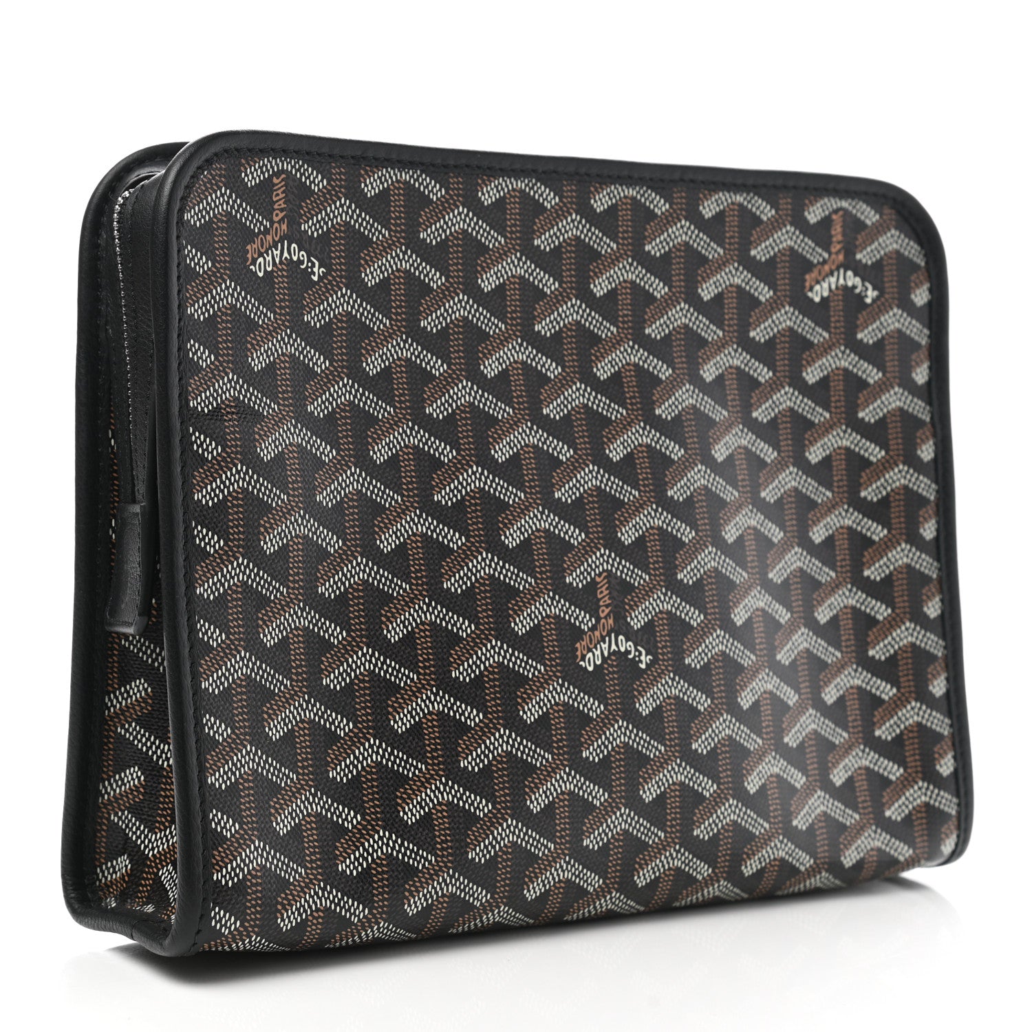 Goyard Goyardine Jouvence MM Toiletry Pouch Grey 3 of 6