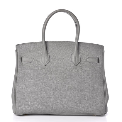 Hermes Togo Birkin 30 Gris Mouette 4 of 34