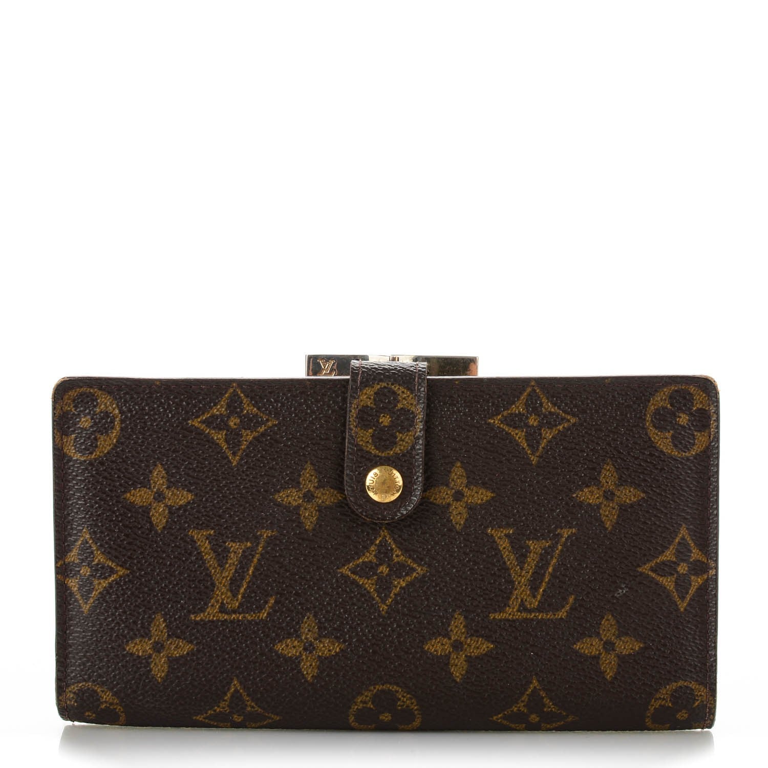 Louis Vuitton Monogram Continental French Purse Wallet 1 of 8