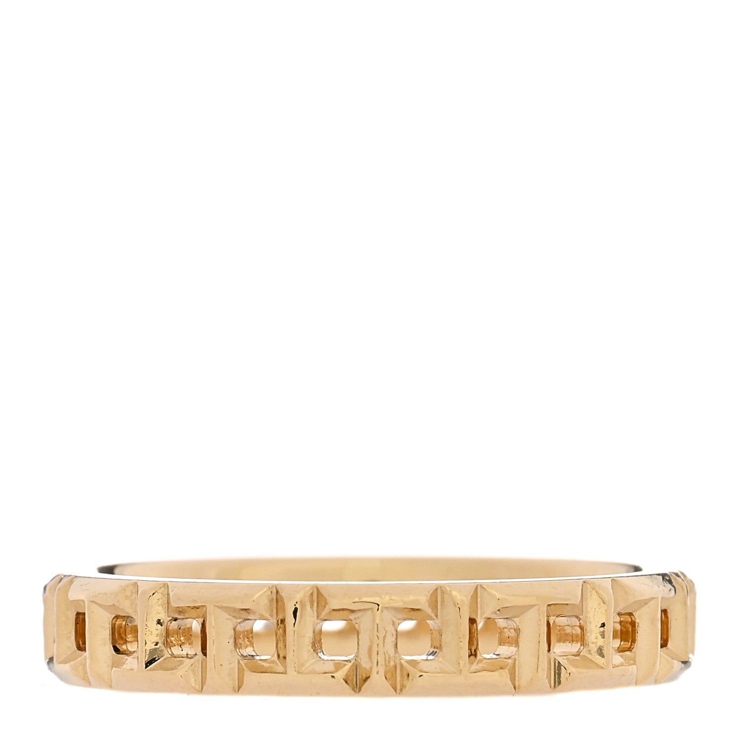 Tiffany 18K Yellow Gold T True Narrow Ring 52 6 1 of 4