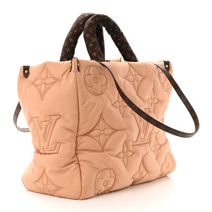 Louis Vuitton Econyl Monogram Pillow Giant Onthego GM Beige 3 of 9