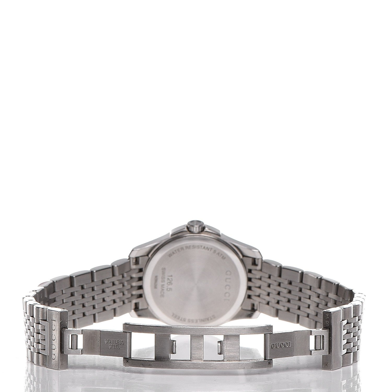 Gucci Stainless Steel 27mm G-Timeless Quartz Watch Brown 3 of 8