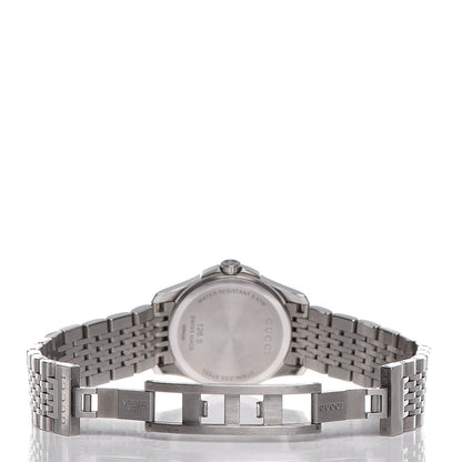 Gucci Stainless Steel 27mm G-Timeless Quartz Watch Brown 3 of 8