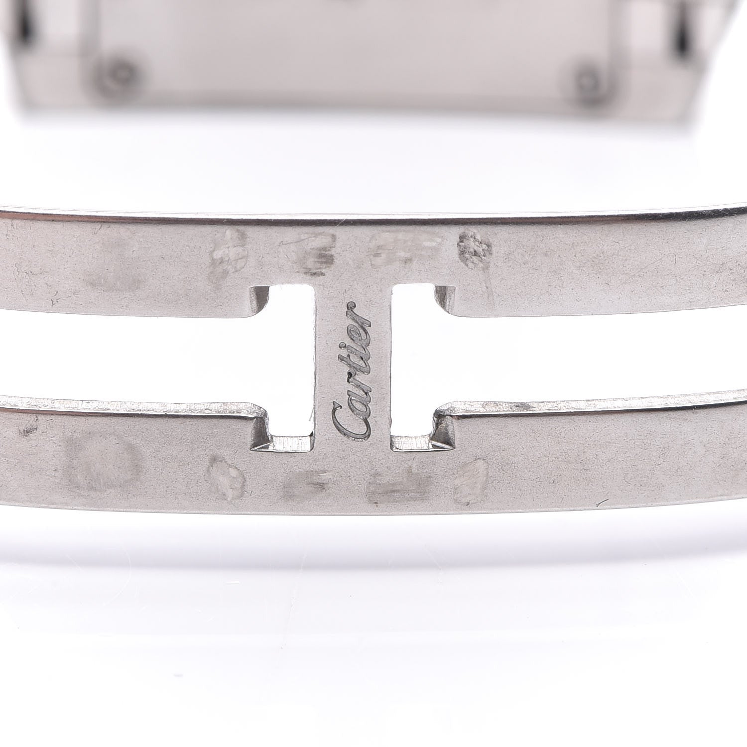Cartier Stainless Steel 20mm Tank Francaise Quartz Watch 7 of 9