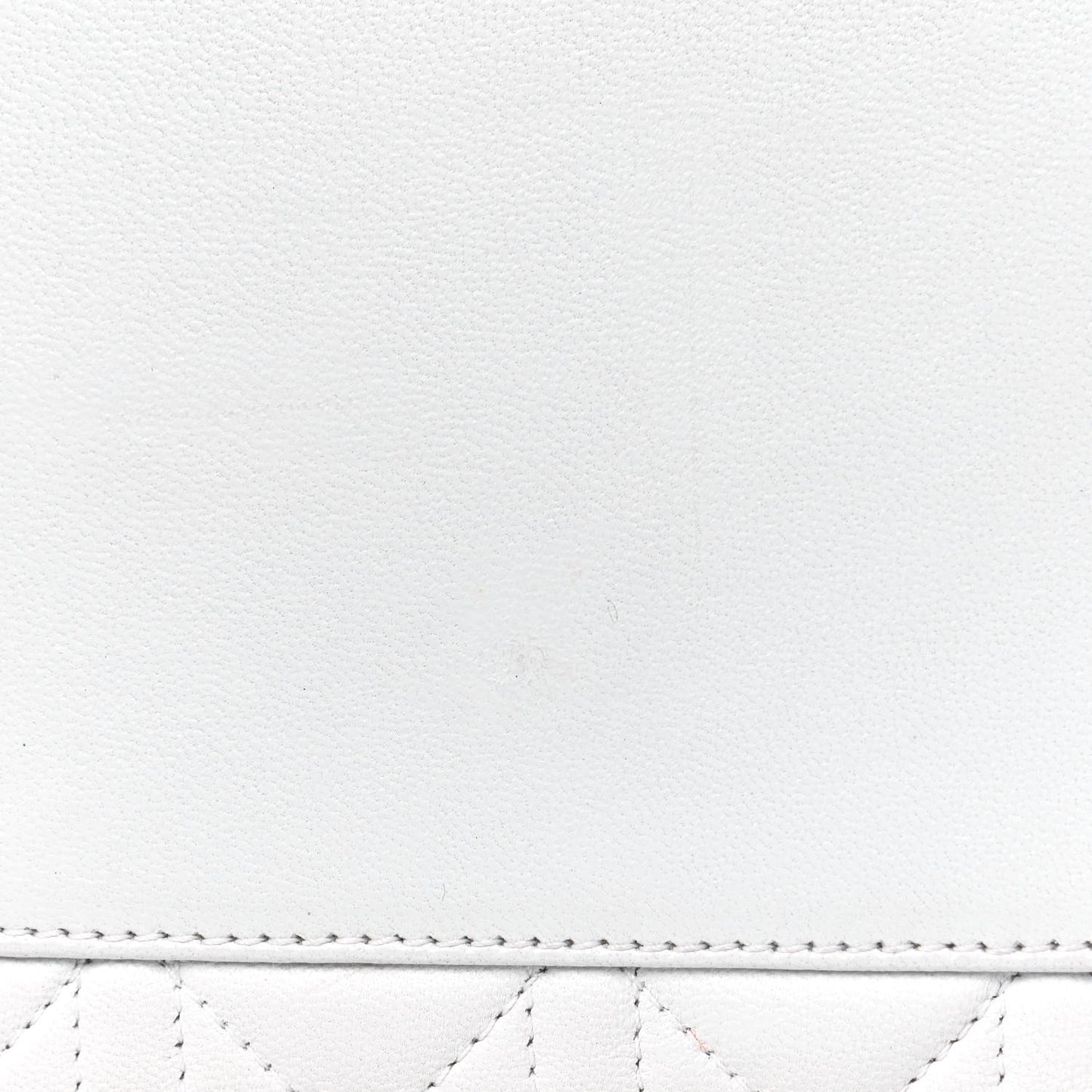 Lambskin Cannage Large Lady Dior White