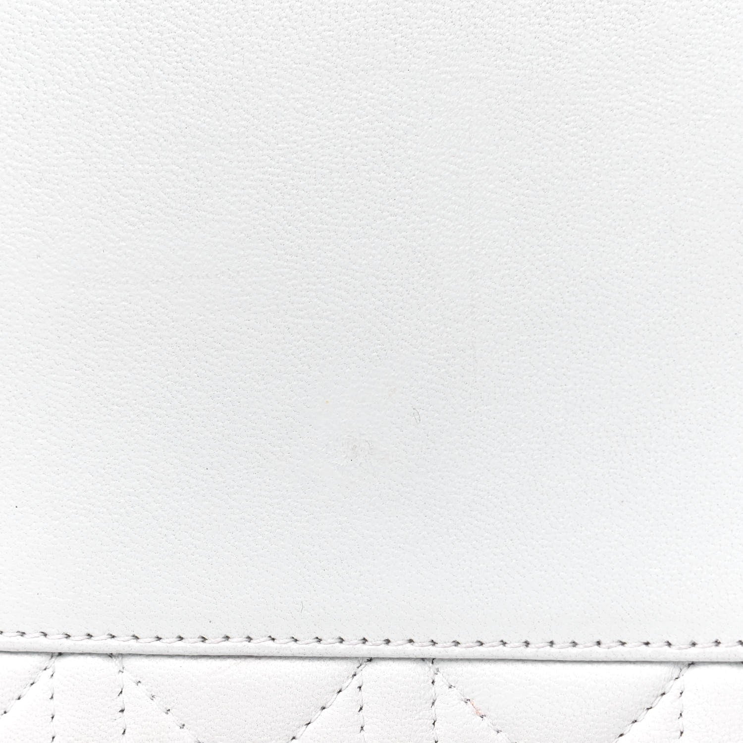 Christian Dior Lambskin Cannage Large Lady Dior White 13 of 13