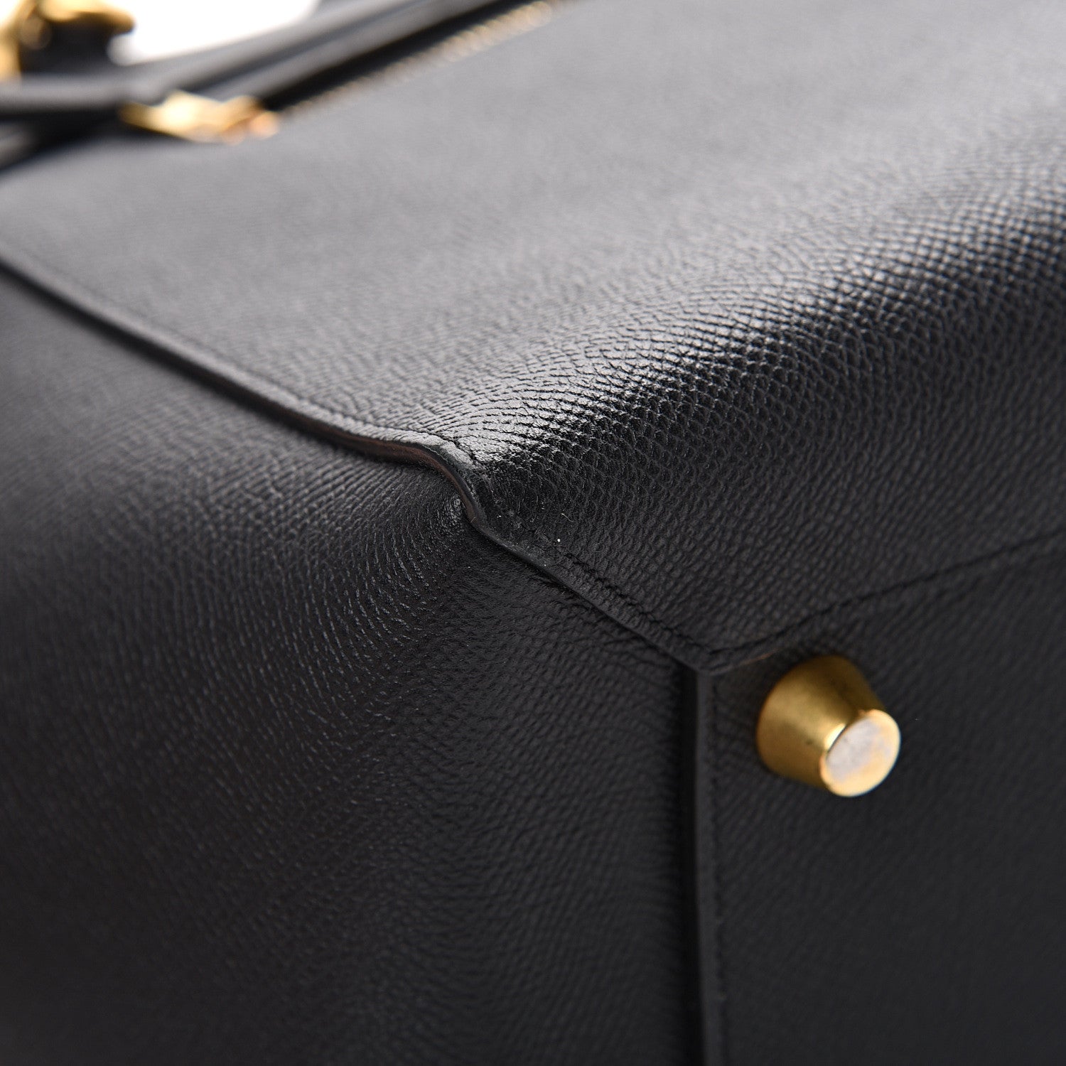 Celine Grained Calfskin Mini Belt Bag Black 12 of 14