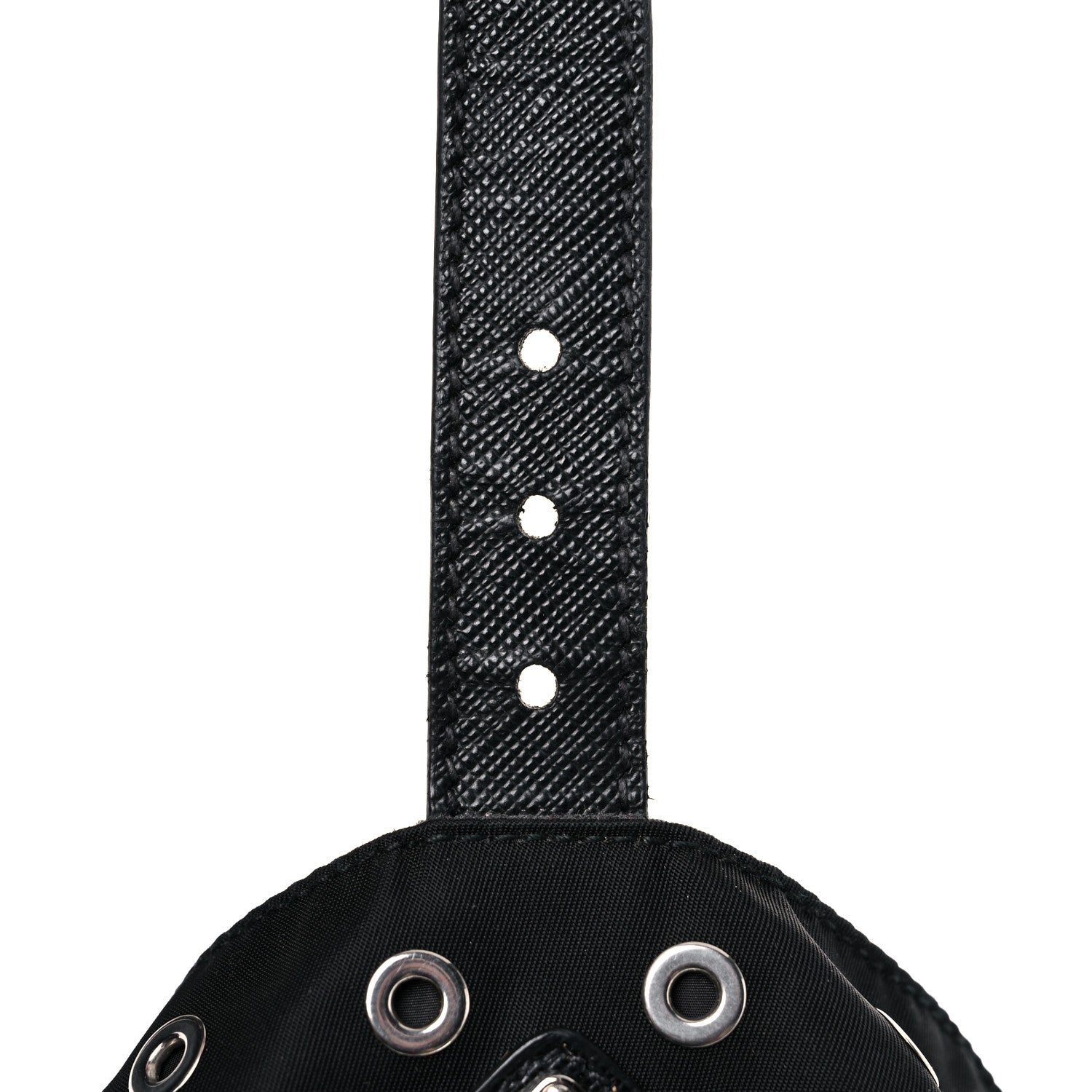 Prada Tessuto Nylon Grommet Backpack Black 21 of 21