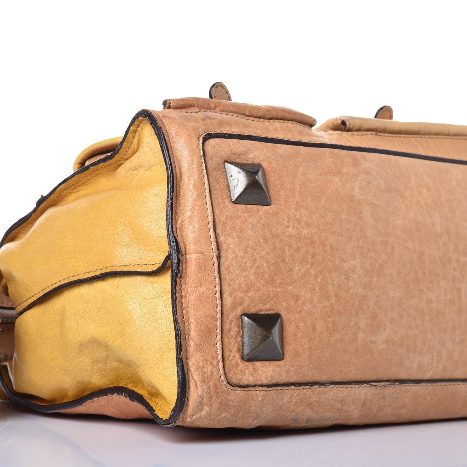 Chloe Goatskin Elvire Tote Beige 7 of 8