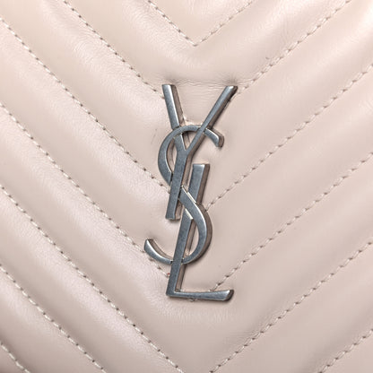 Saint Laurent Calfskin Matelasse Monogram Lou Belt Bag Marble Pink 6 of 7